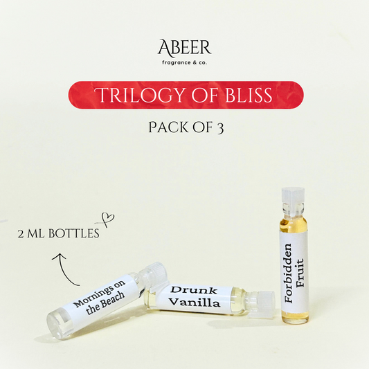 Trilogy Of Bliss - Pack of 3 discovery Set
