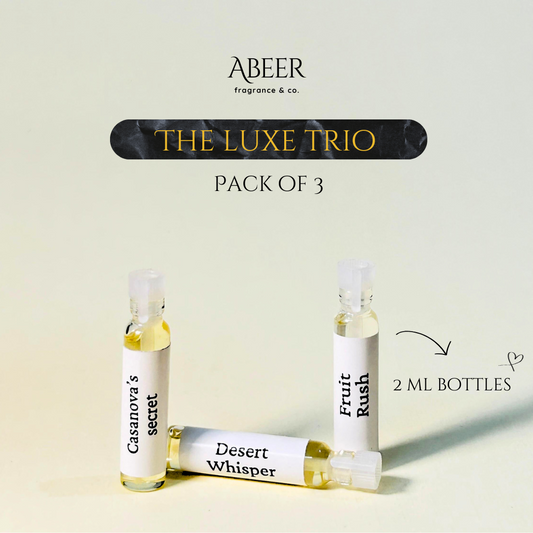 The Luxe Trio - Pack of 3 discovery Set