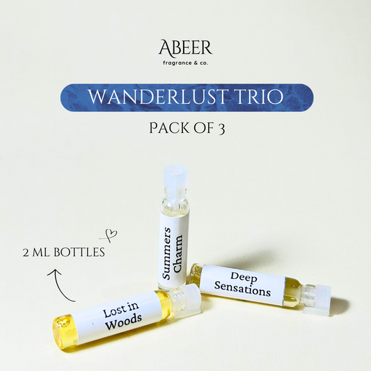 Wanderlust Trio - Pack of 3 discovery Set