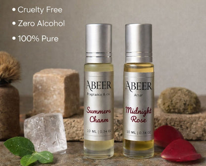Abeer Signature Duo – Pack of 2 Premium Roll-On Perfumes